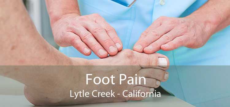 Foot Pain Lytle Creek - California