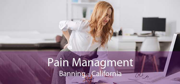 Pain Managment Banning - California