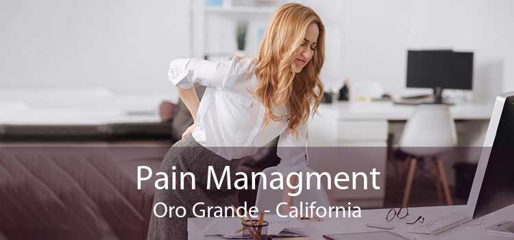 Pain Managment Oro Grande - California